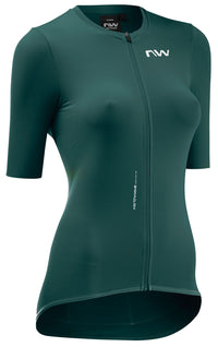 Northwave Essence Jersey Korte Mouw Petrolium