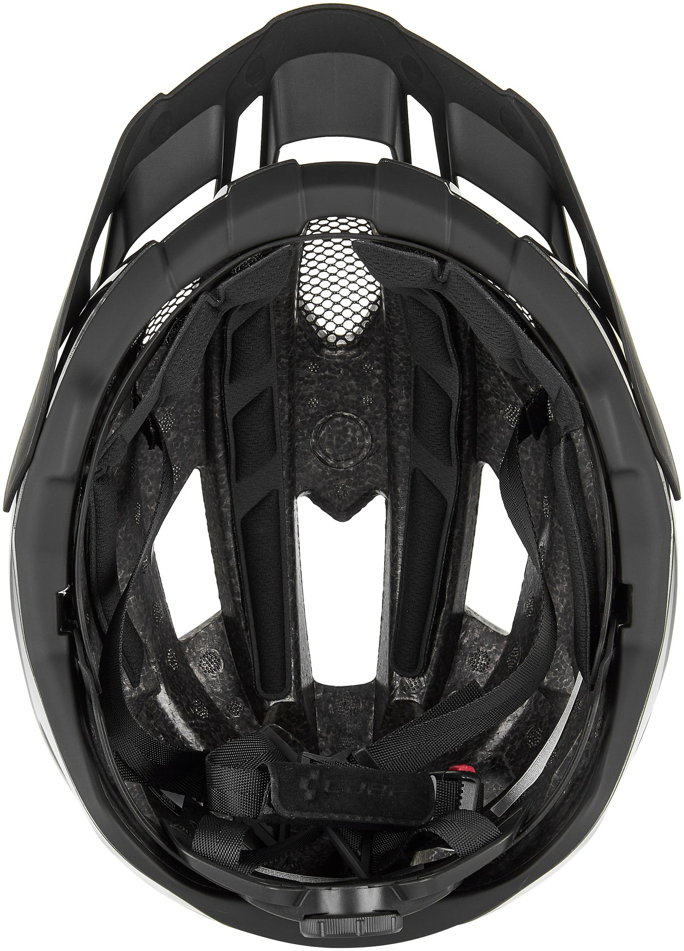 CUBE helm QUEST glanzend iridium zwart