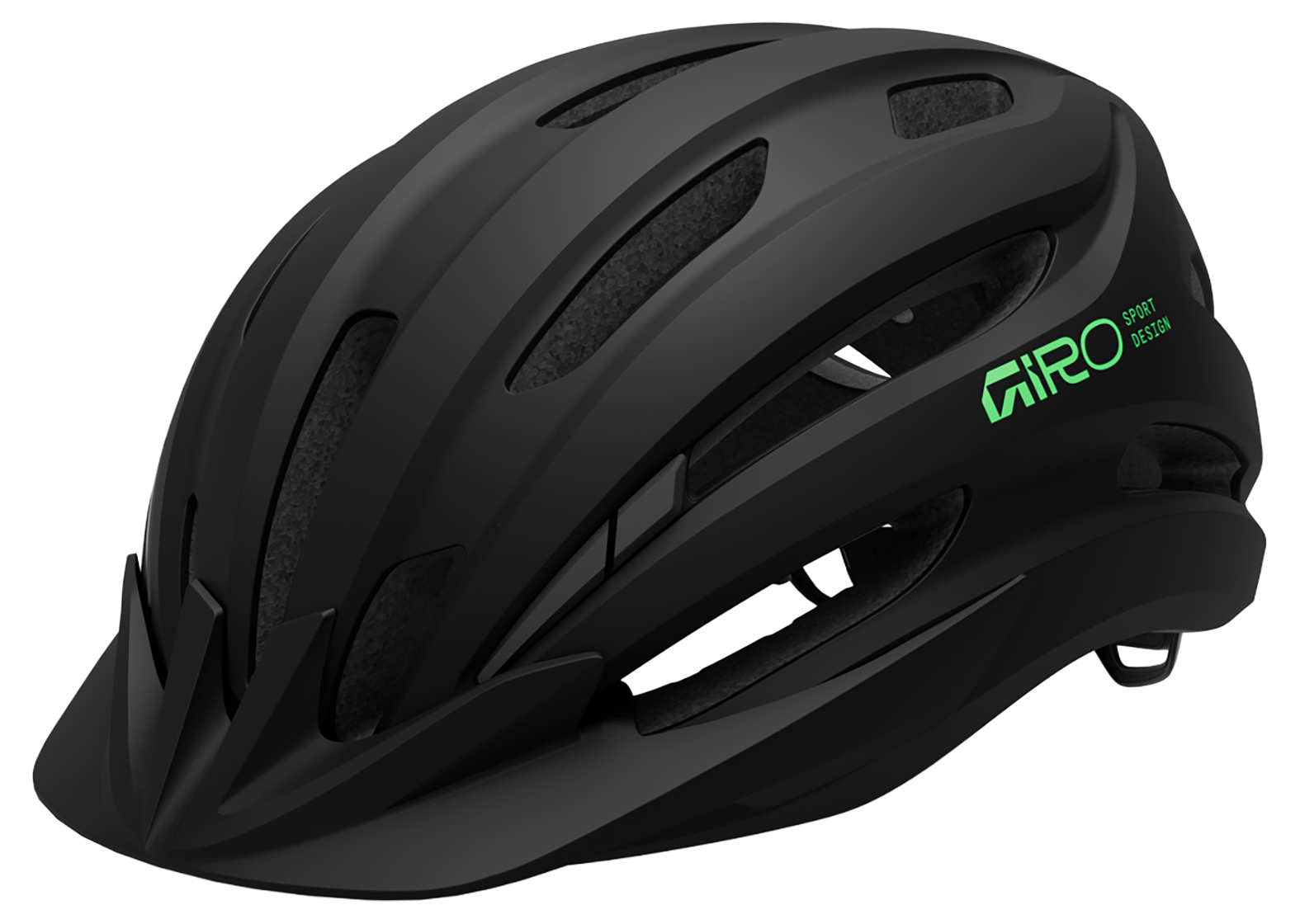Giro Register Mips II Y jeugdhelm mat zwart/groen