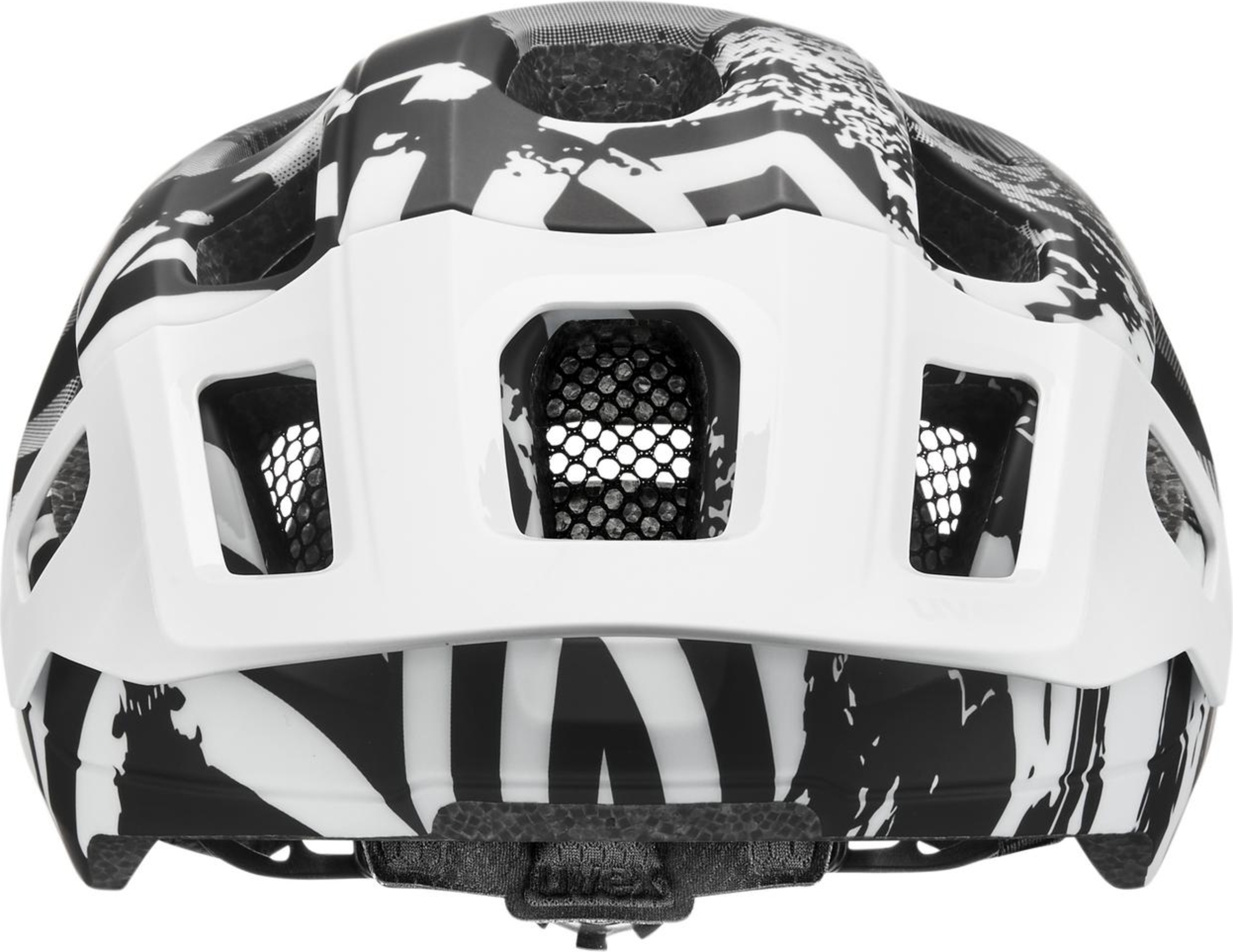 uvex React Jr. Kinderhelm Wit-Zwart Mat