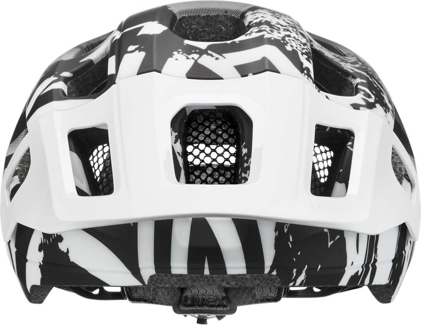 uvex React Jr. Kinderhelm Wit-Zwart Mat