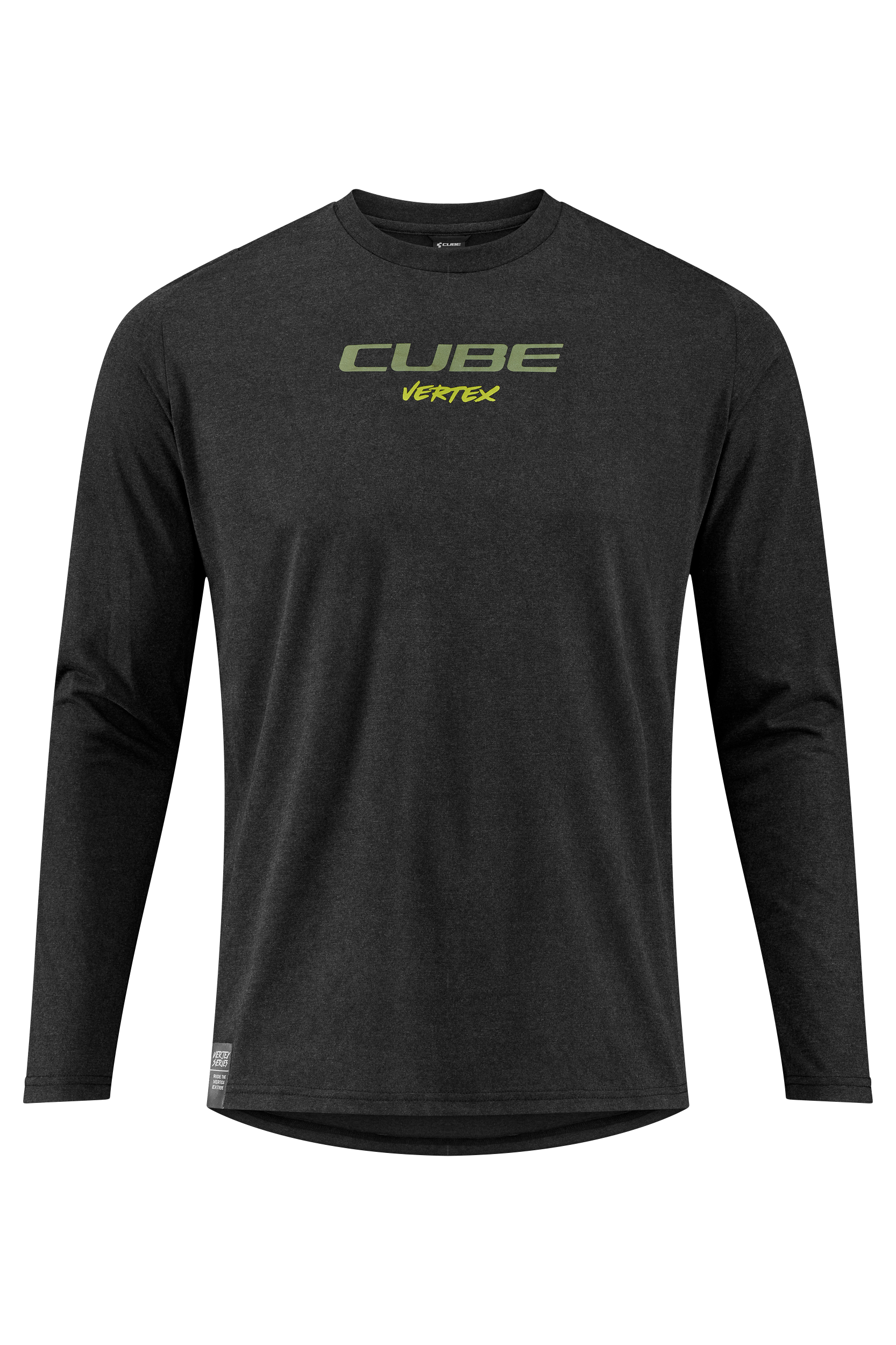 CUBE VERTEX jersey met ronde hals FLOW lange mouw