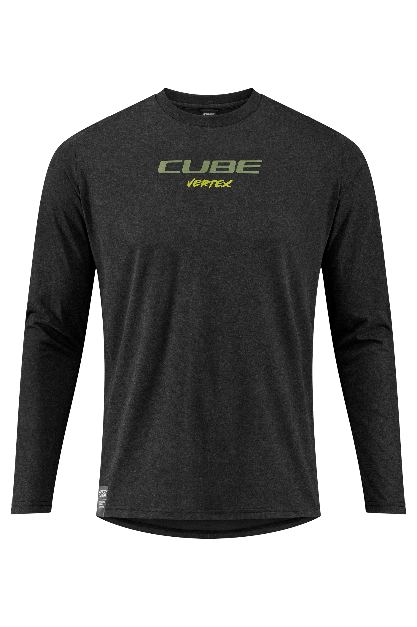 CUBE VERTEX jersey met ronde hals FLOW lange mouw