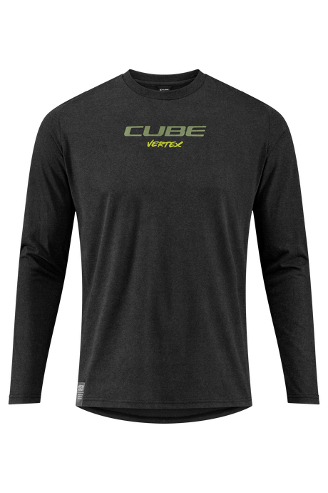 CUBE VERTEX jersey met ronde hals FLOW lange mouw