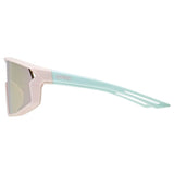uvex Skyryse Jr. fietsbril Roze-Groen Mat / Mirror Pink