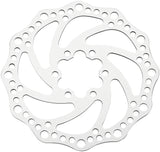 Reverse remschijf 6-gaats staal zilver