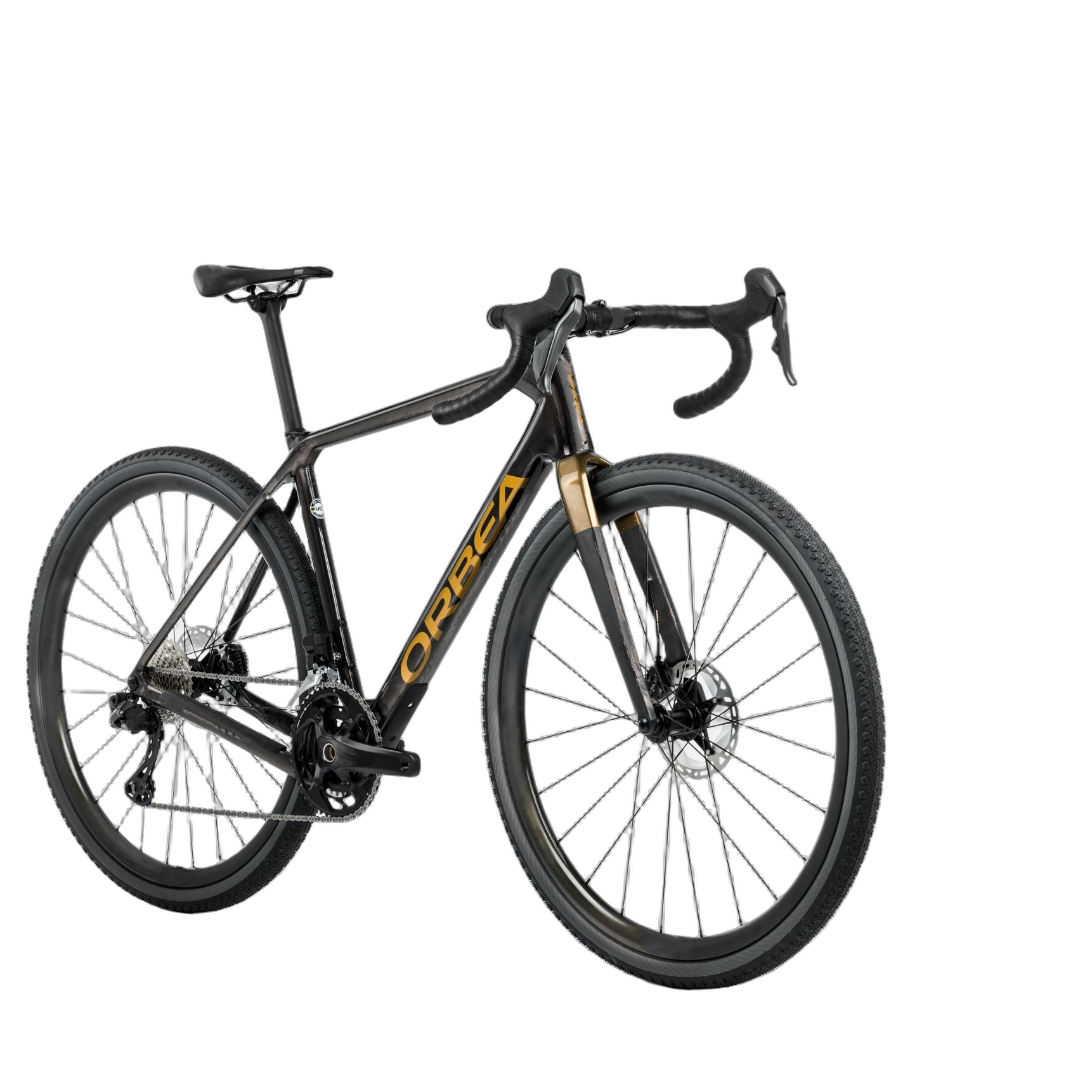 Orbea TERRA M30TEAM 1X Cosmic Carbon View - Metallic Olijfgroen (2025)