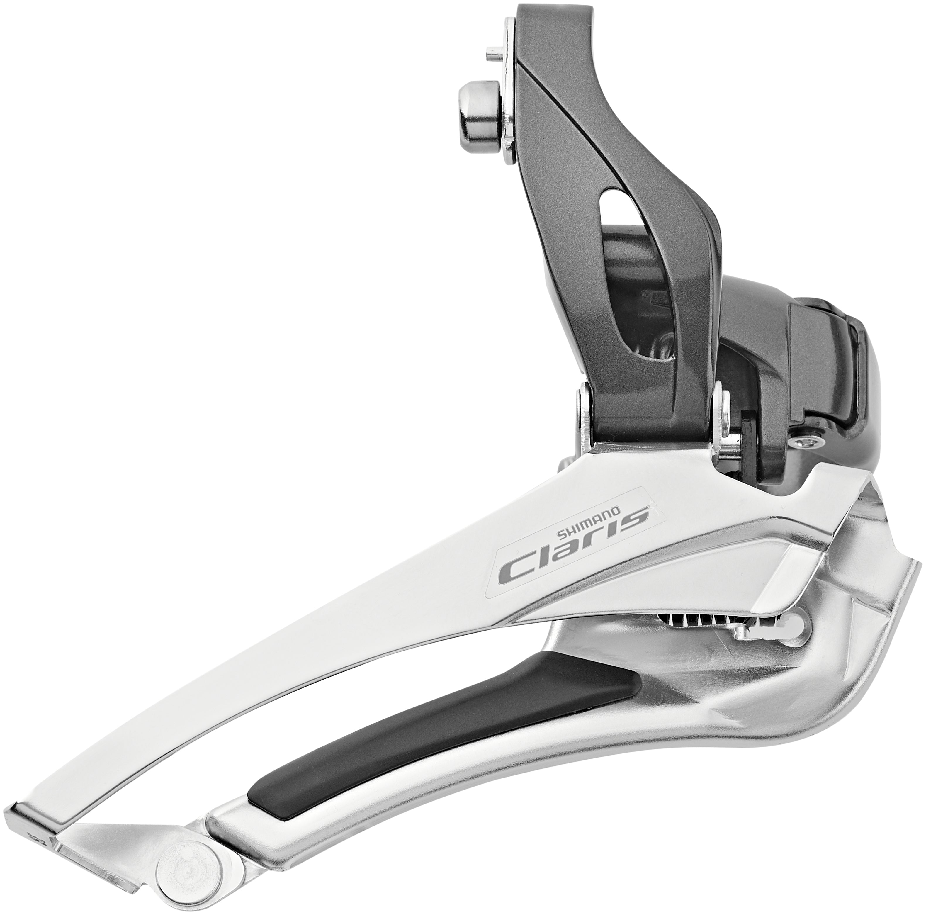 Shimano Claris FD-R2000 Voorderailleur 2x8-speed Down Swing Klem Hoog zilver/grijs