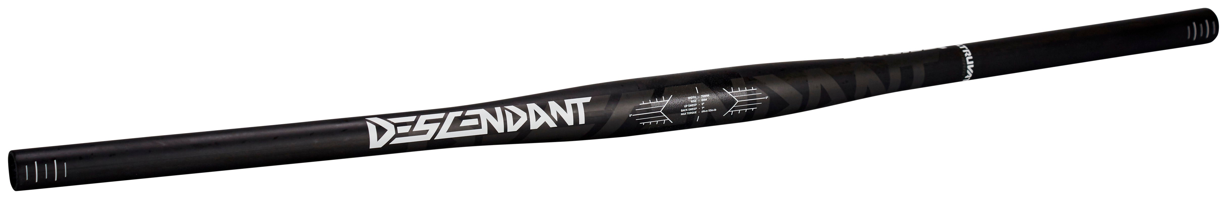 Truvativ Descendant Carbon Flat Stuur Ø31,8mm zwart