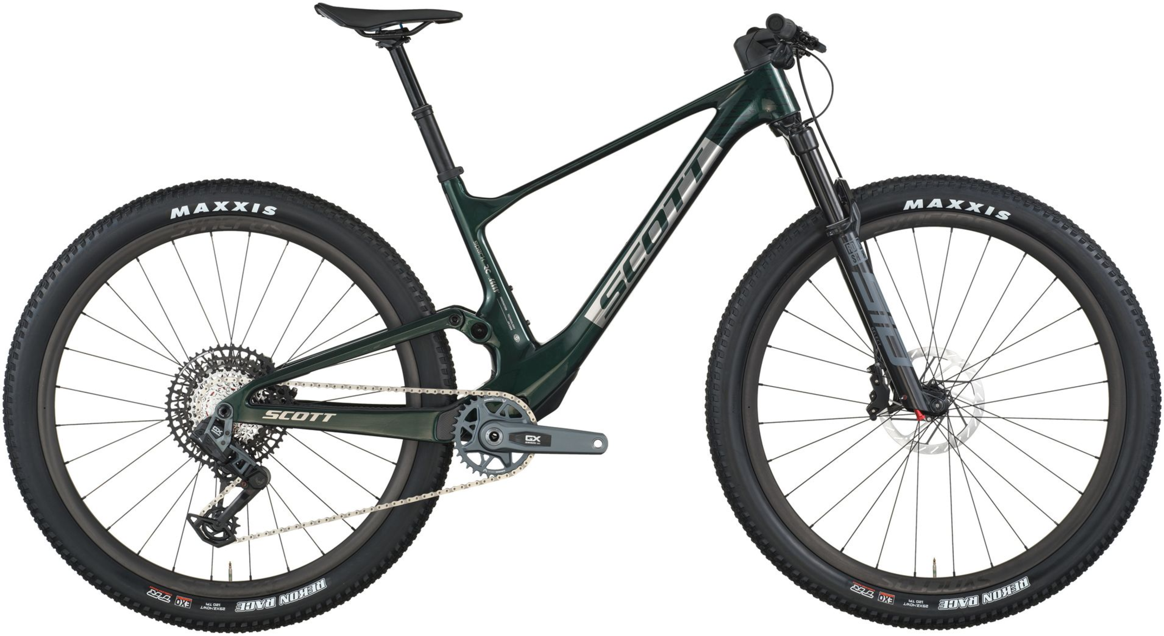 Scott Spark RC Team Issue twinkle groen