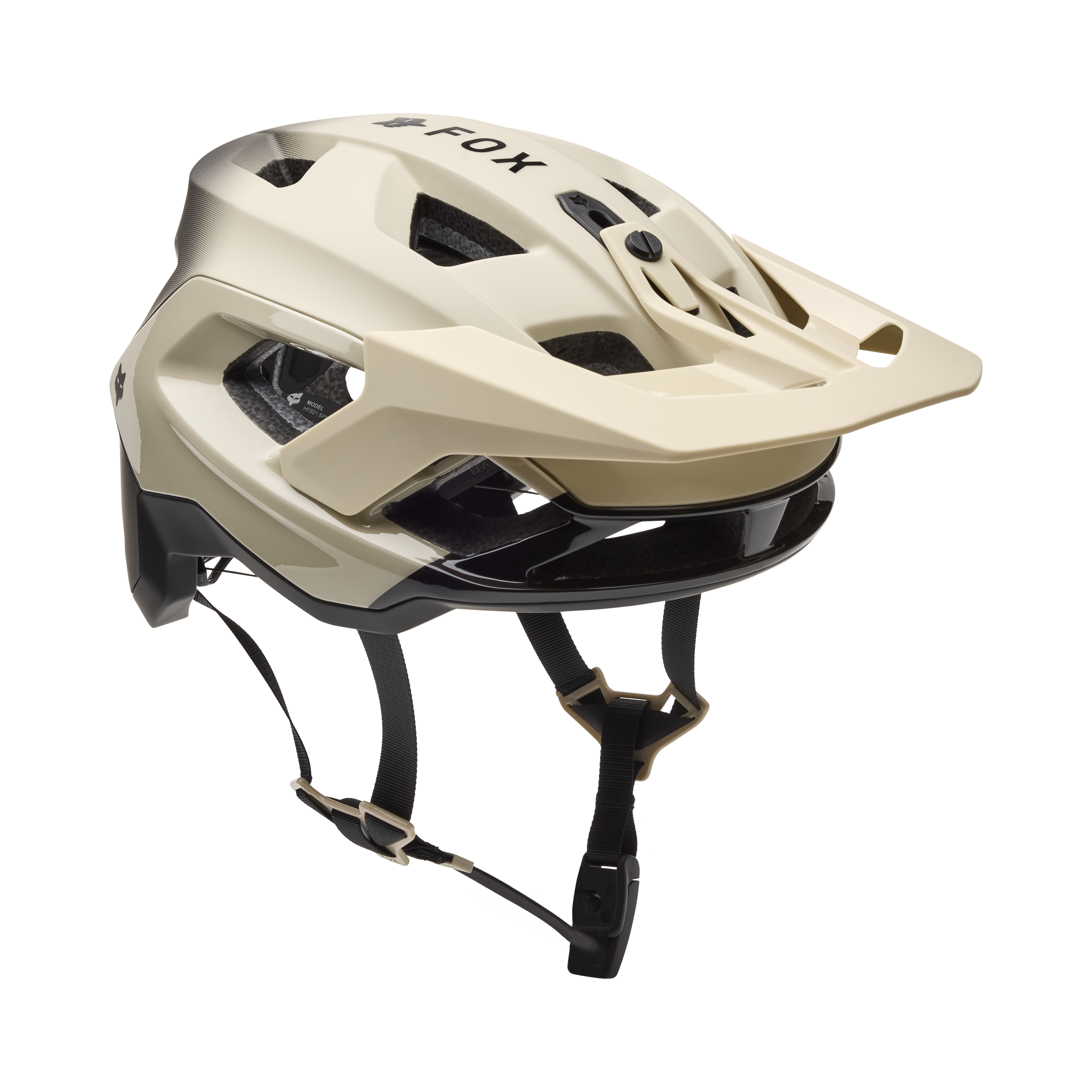 Fox Speedframe Pro Backfade MTB-helm Crème