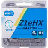 KMC Z1eHX Narrow EPT Ketting E-Bike 1-speed grijs