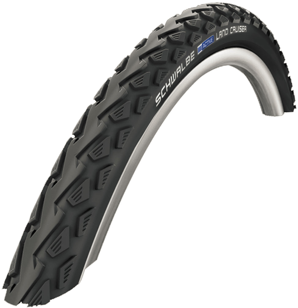 Schwalbe Land Cruiser Draadband Active 28x1.60" zwart