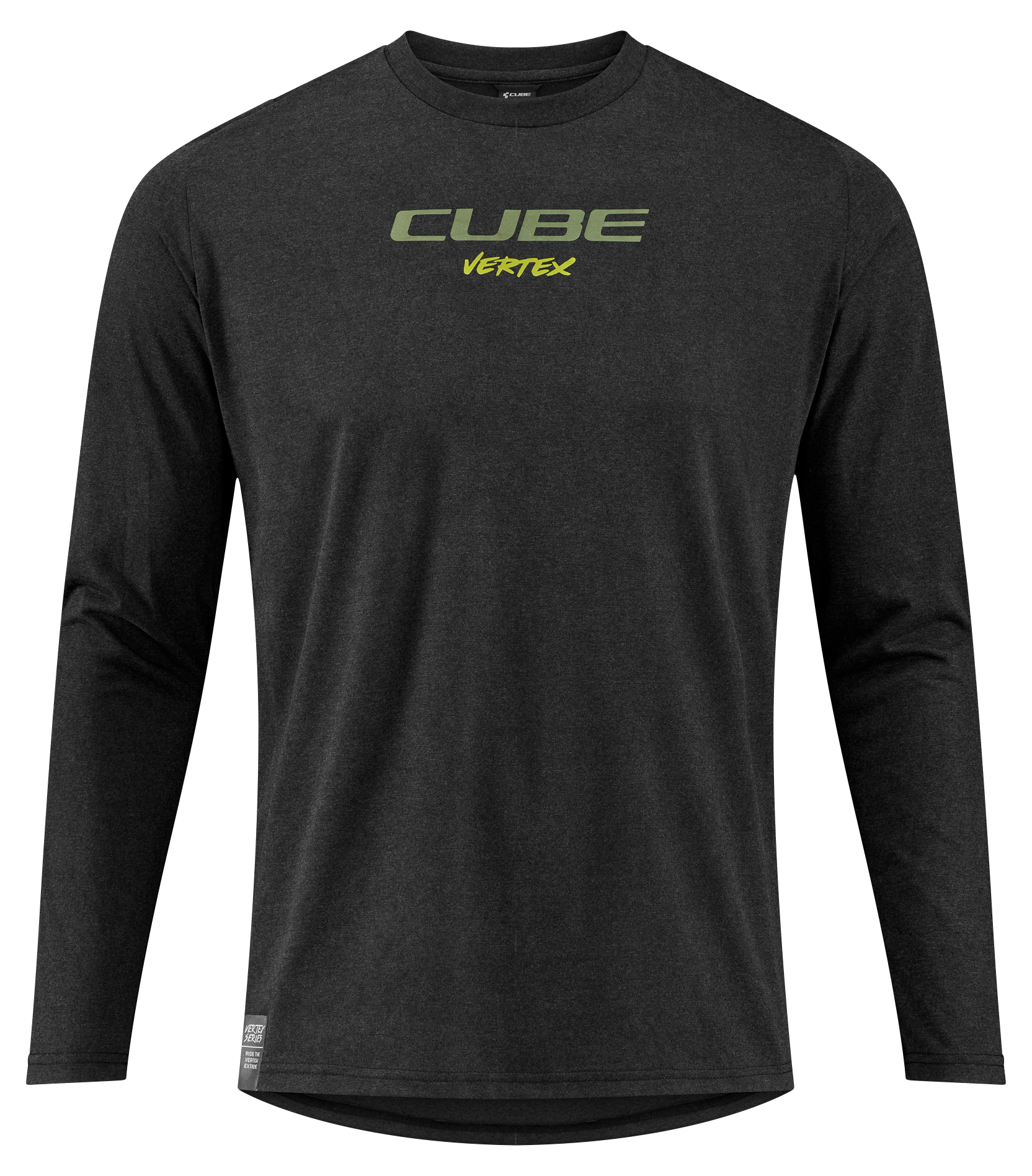 CUBE VERTEX Ronde hals jersey FLOW lange mouw