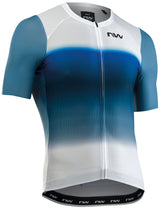 Northwave Blade Air Jersey Korte Mouw Wit/Blauw