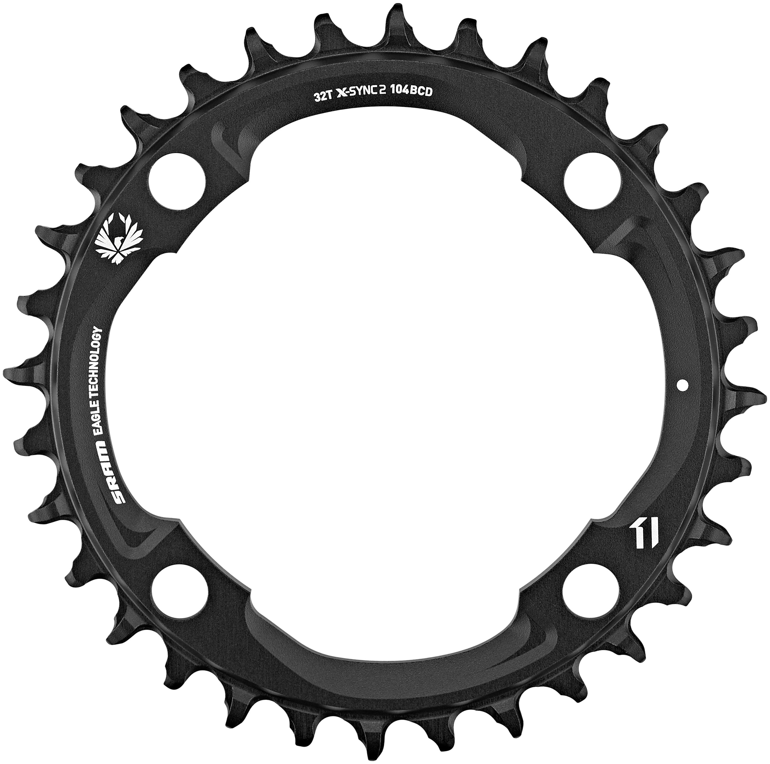 SRAM X-Sync kettingblad 12-speed zwart