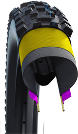Schwalbe Nobby Nic Super Ground Evo vouwband 27.5x2.25" TLE E-50 Addix Speedgrip SnakeSkin zwart