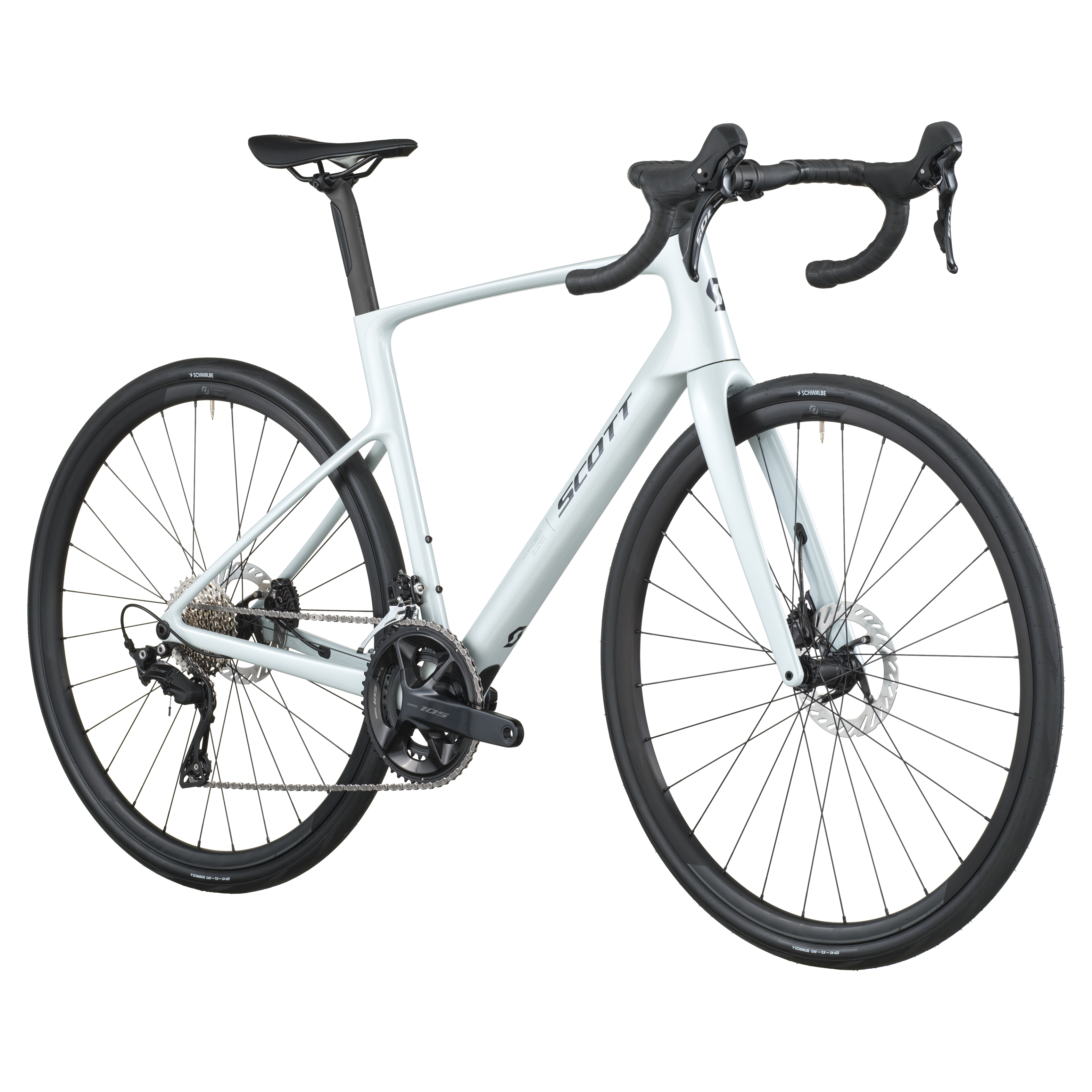 Scott Addict 50 cumulus wit