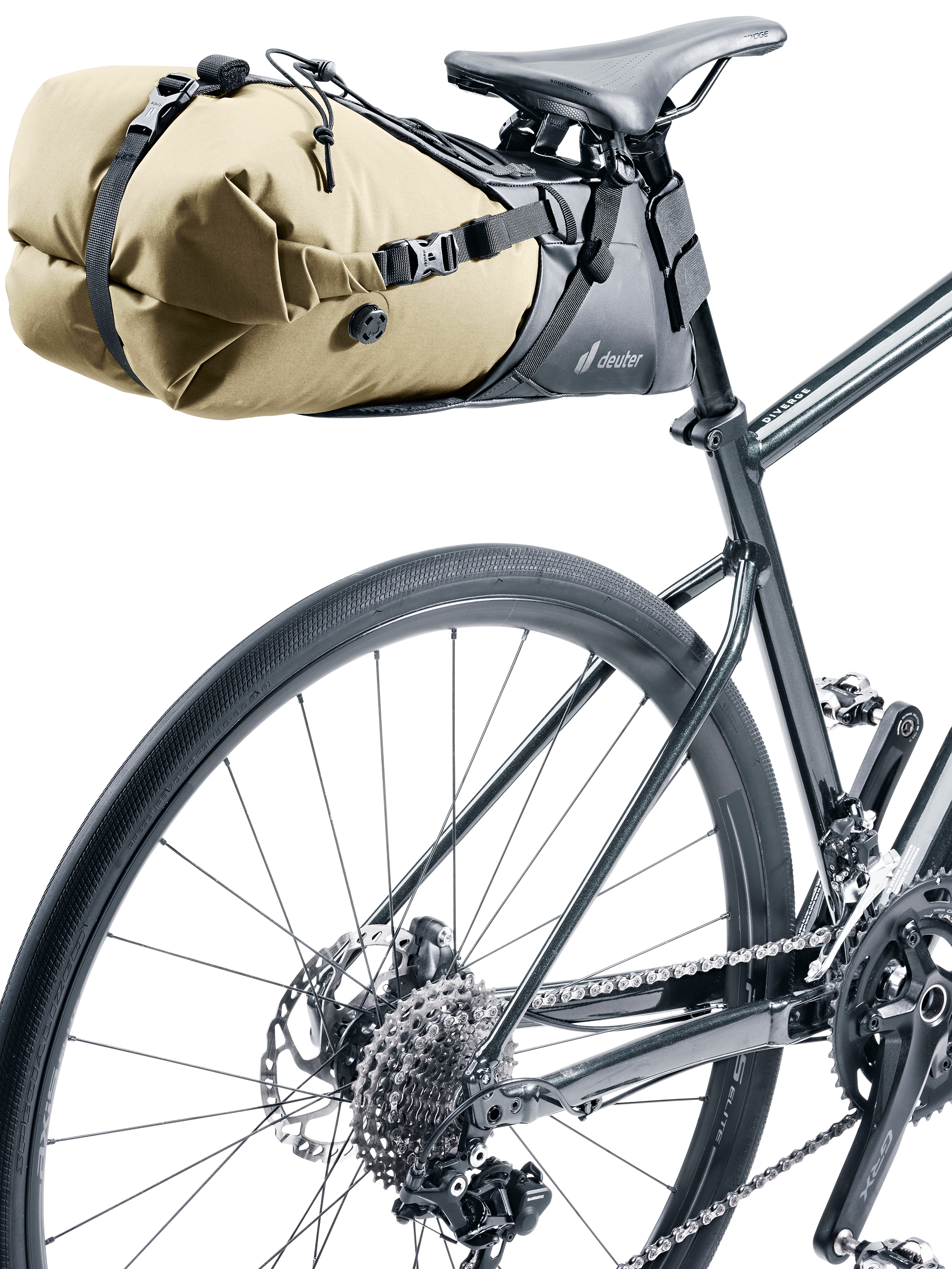 deuter Cabezon SB 16 zadeltas beige/zwart