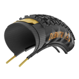 Continental Dubnital Trail Grip vouw 28" vouwband zwart / zwart skin