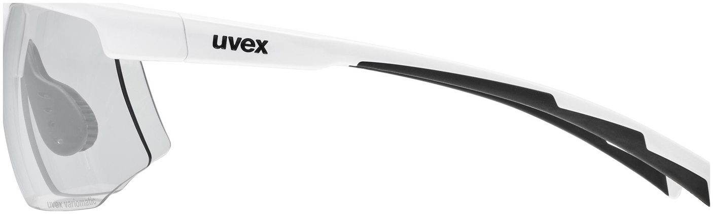 uvex Aerios V fietsbril Wit / Smoke