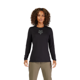 Fox W Ranger LS Jersey Hoofd Zwart