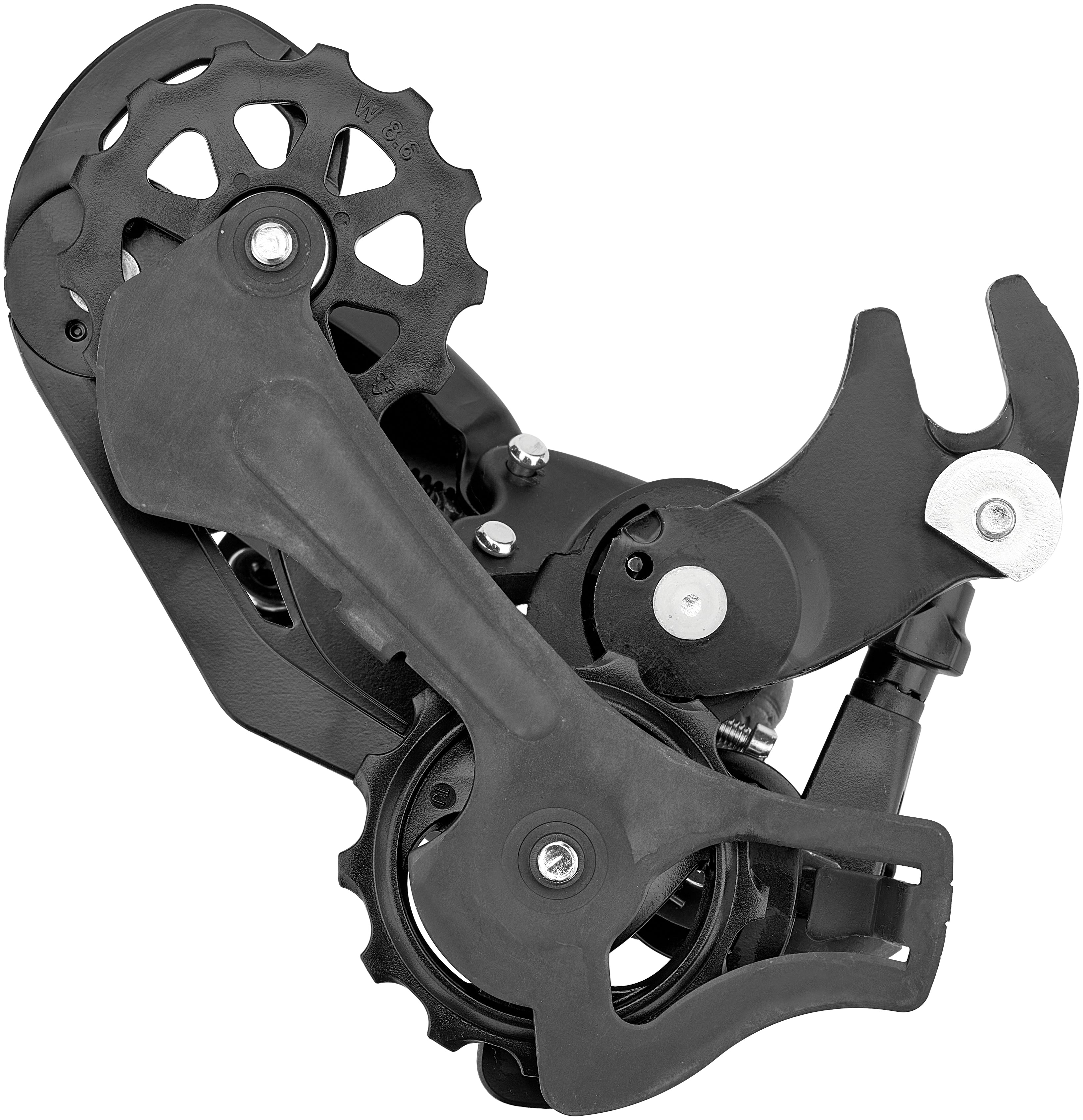 Shimano Tourney RD-TY500 derailleur met adapter 6/7 speed