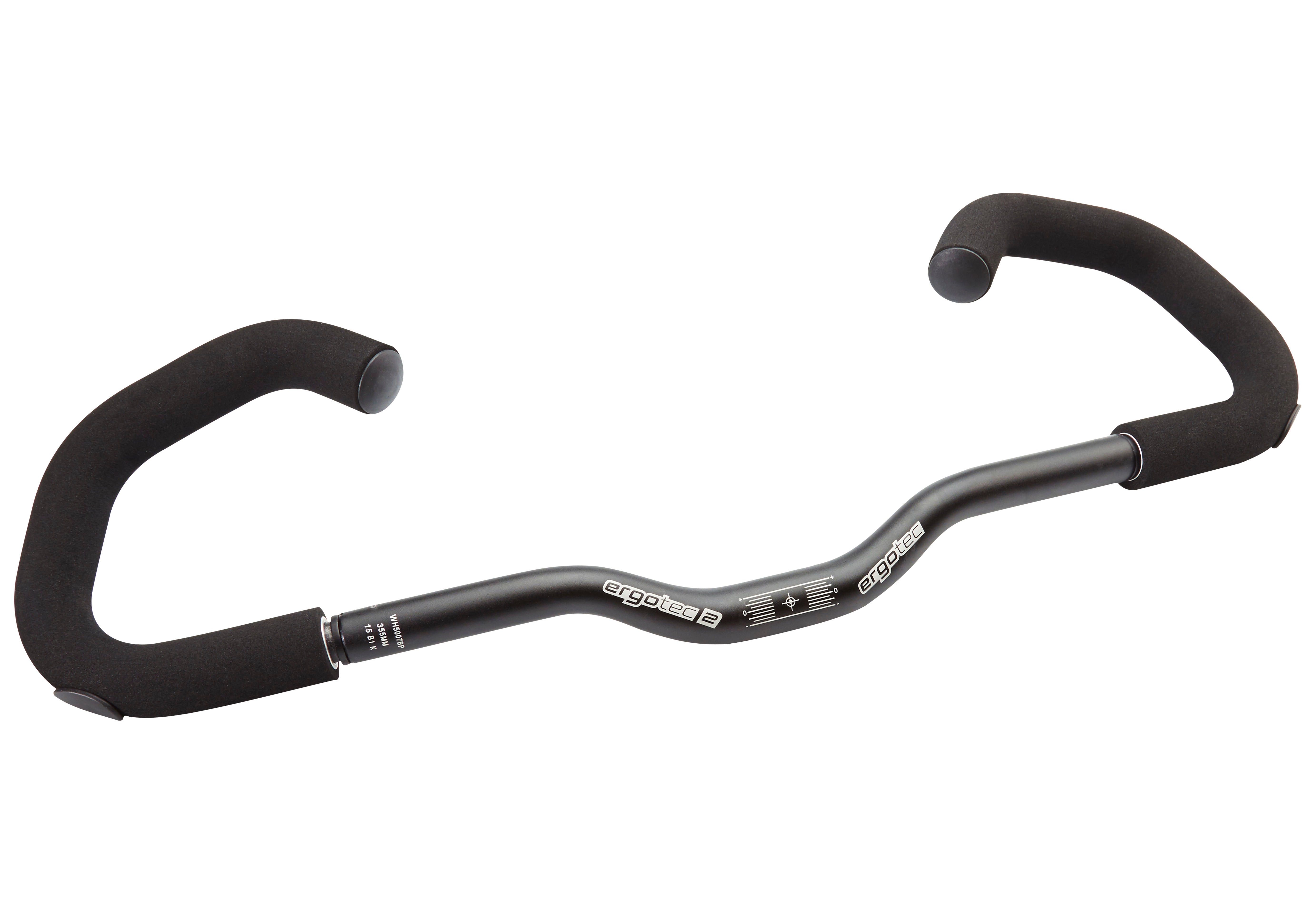 Humpert Ergotec Basic Comfort multifunctioneel stuur zwart