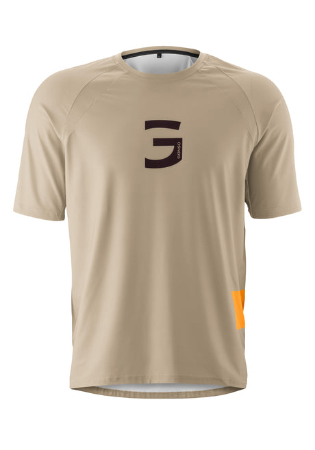 Gonso Trail Jersey Heren jonesboro crème