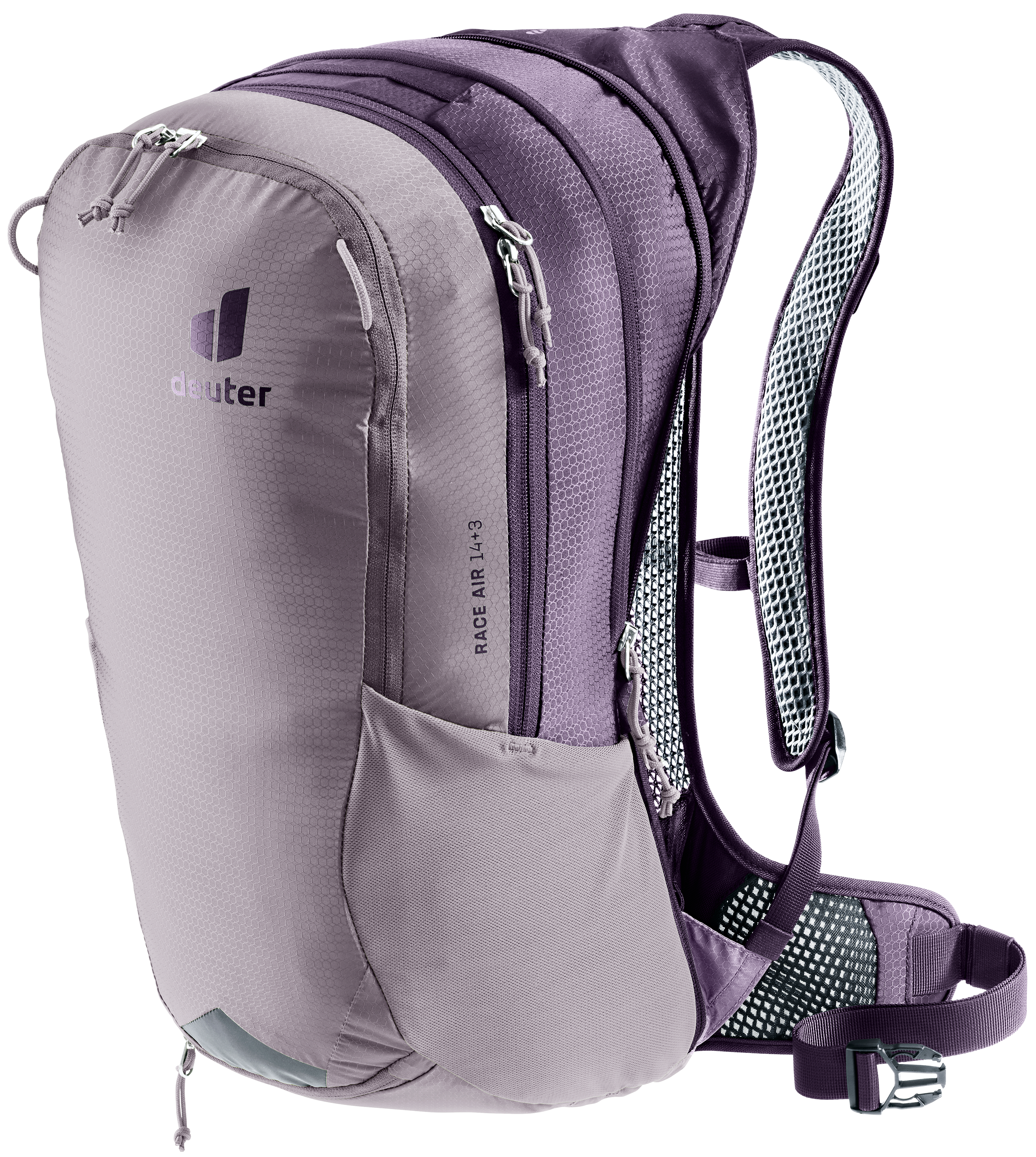 deuter Race Air 14+3 fiets rugzak lavendel-paars