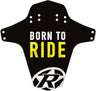 Reverse Born to Ride spatbord zwart/geel