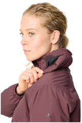 VAUDE Dames Escape Bike Warme Jas ruby dusk