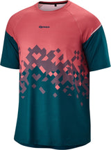 Gonso Mesores korte mouwen fietsshirt heren roze/blauw