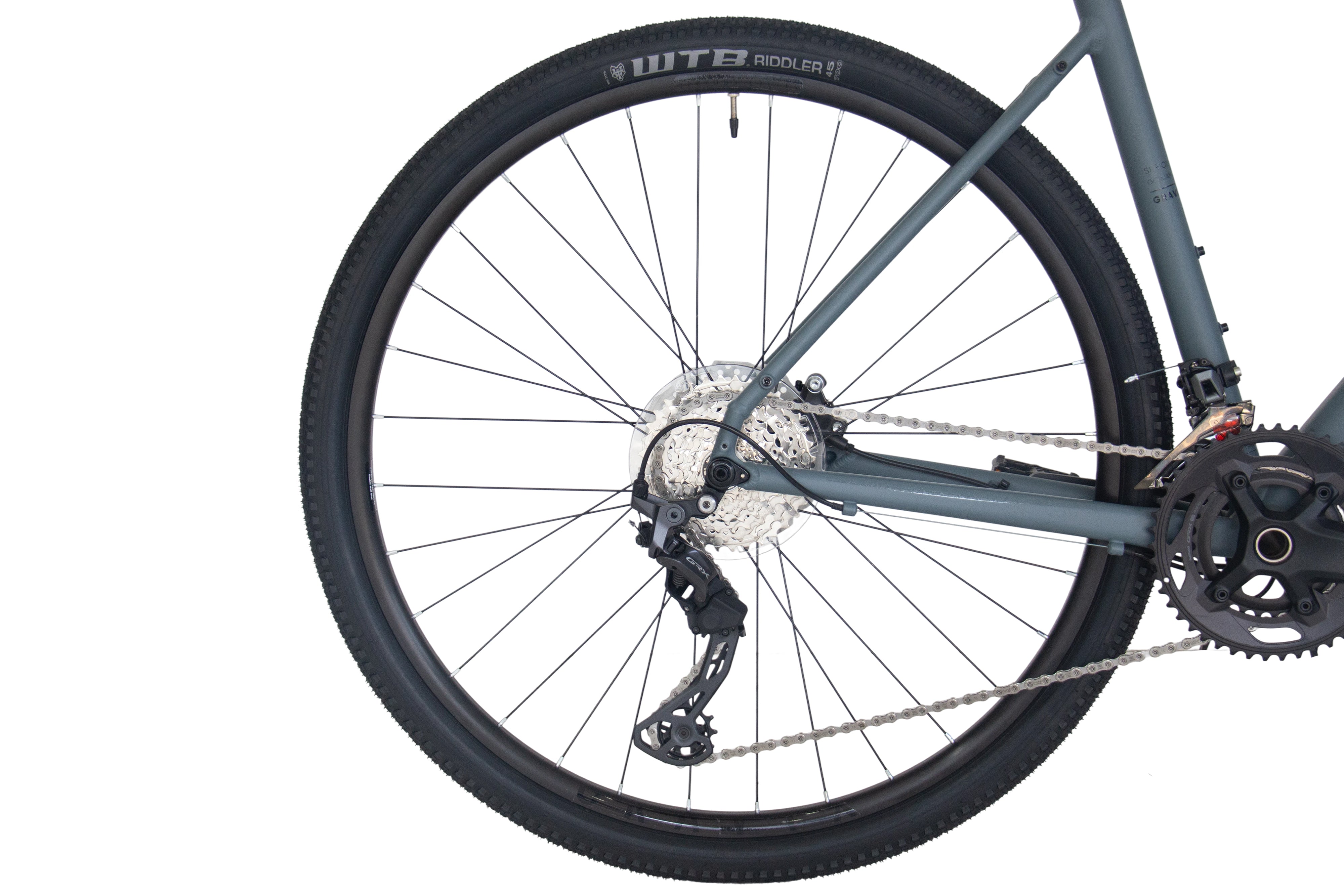 Serious Bikes Gravix Pro 2 donkergrijs blauw