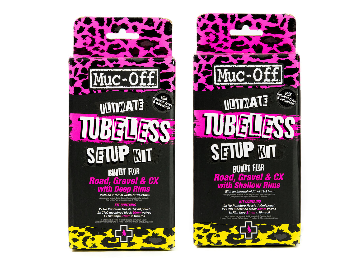 Muc-Off Ultimate Tubeless Setup Kit Road 44mm Ventiel lengte