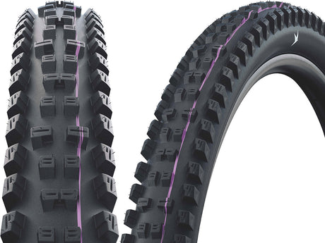 Schwalbe TACKY CHAN TRAIL PRO ULTRA SOFT Radiaal E-50 27,5" Tubeless Ready zwart