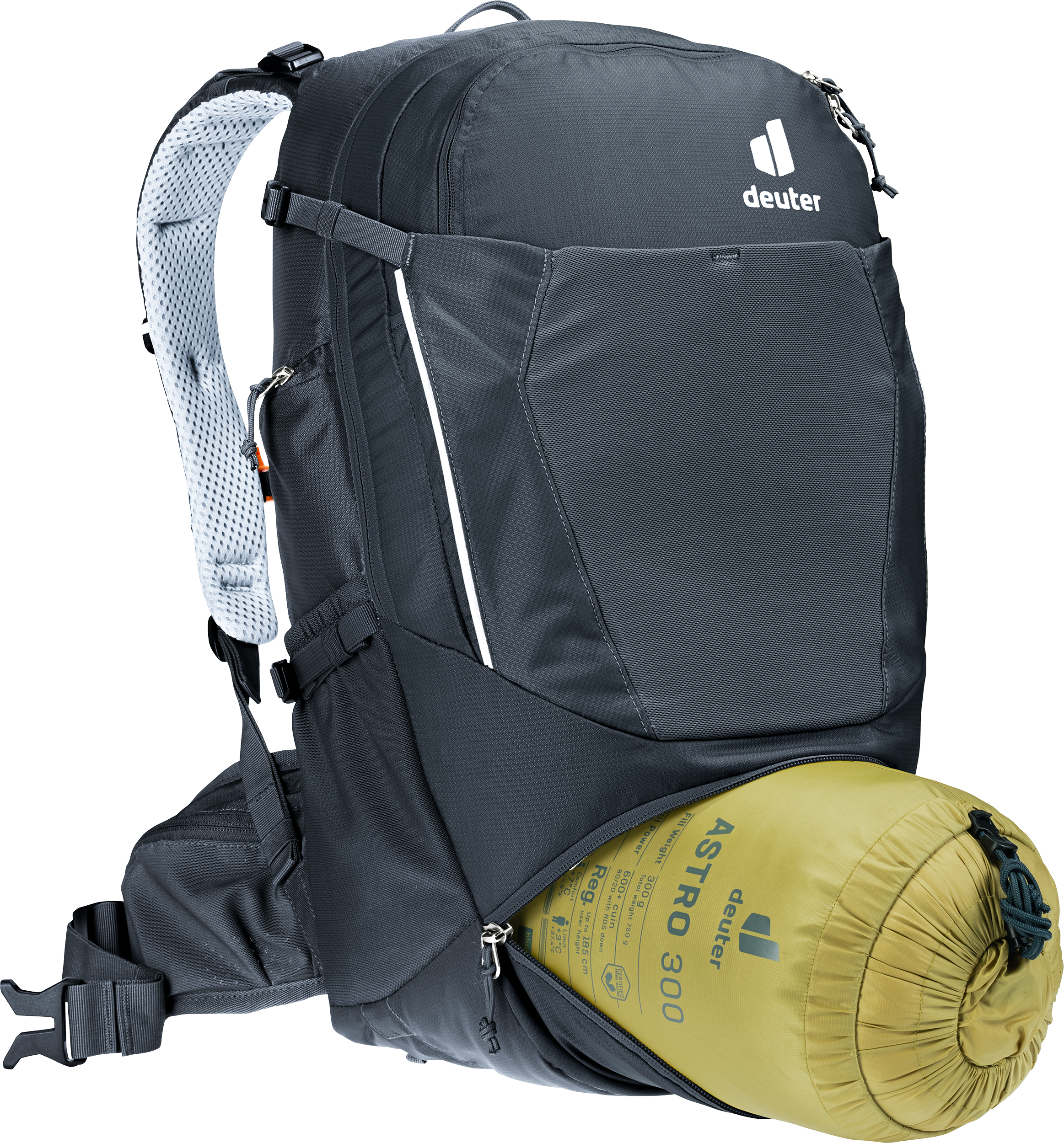 deuter Trans Alpine 24 fietsrugzak black