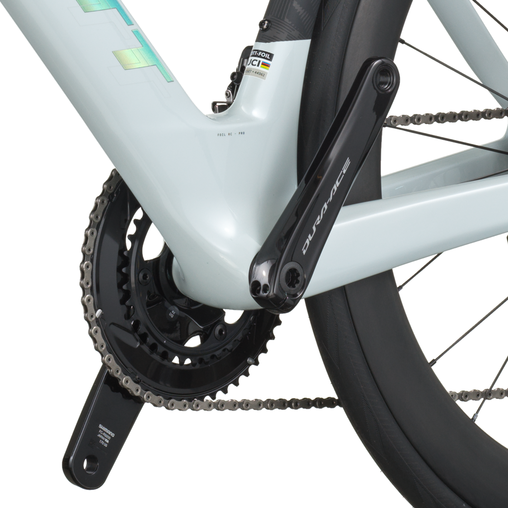 Scott Foil RC Pro cumulus wit/carbon zwart