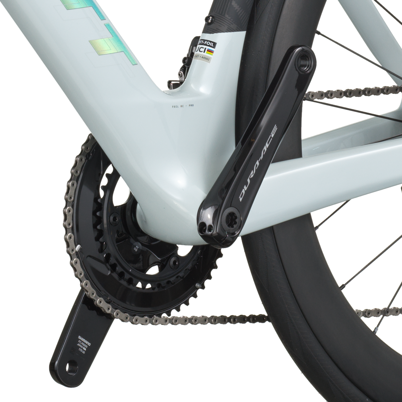 Scott Foil RC Pro cumulus wit/carbon zwart