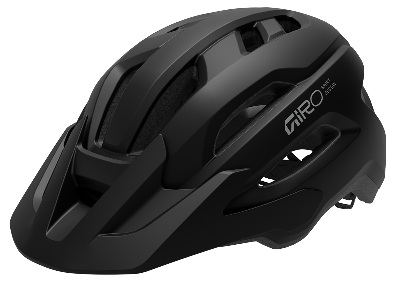 Giro Fixture II mat zwart/grijs