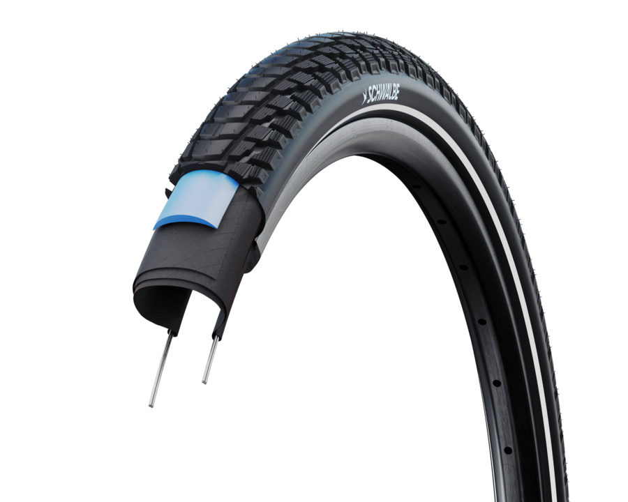 Schwalbe MARATHON PLUS TOUR SmartGuard ADDIX E-50 26" reflex zwart
