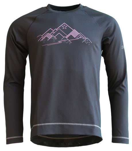 Zimtstern PureFlowz Eco Shirt LS Heren Pirate Black