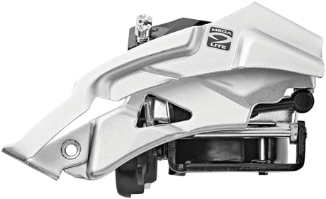 Shimano Altus FD-M2000 Voorderailleur 3x9-speed Top Swing Klem Diep zilver/zwart