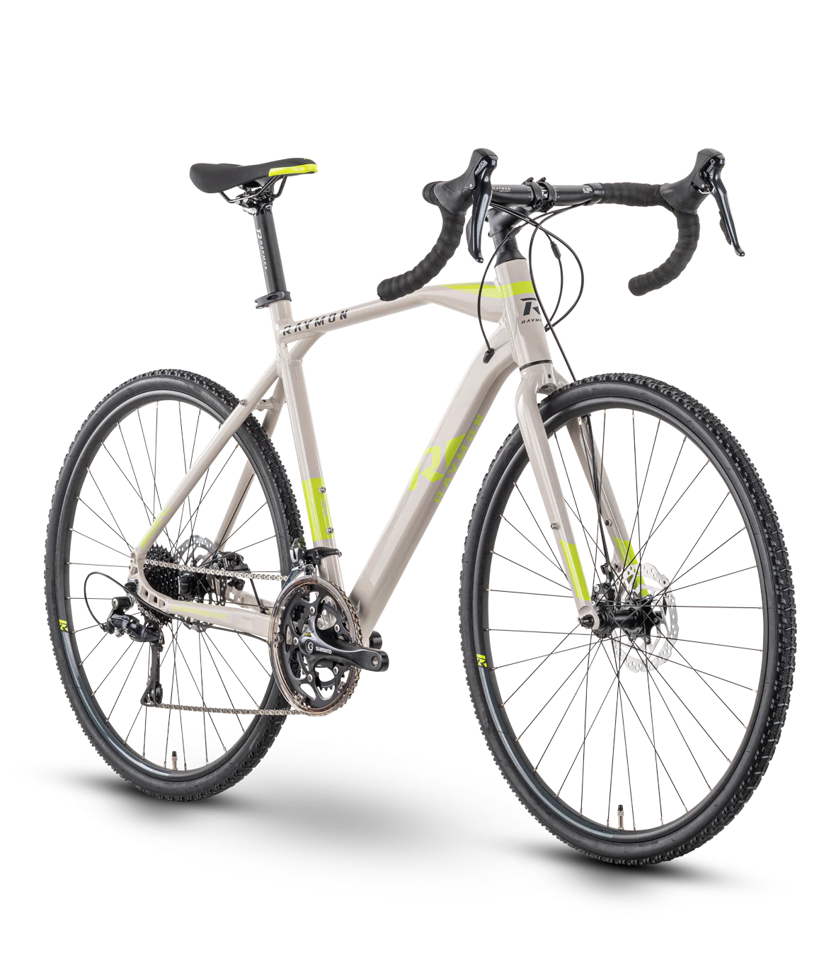 Raymon GravelRay 4.0 Unisex lichtgrijs / lime groen / zwart