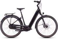 Cube Supreme Hybrid Comfort SLX 625 Easy Entry (2025) | City E-bike | black´n´metal – aktuelle Variante