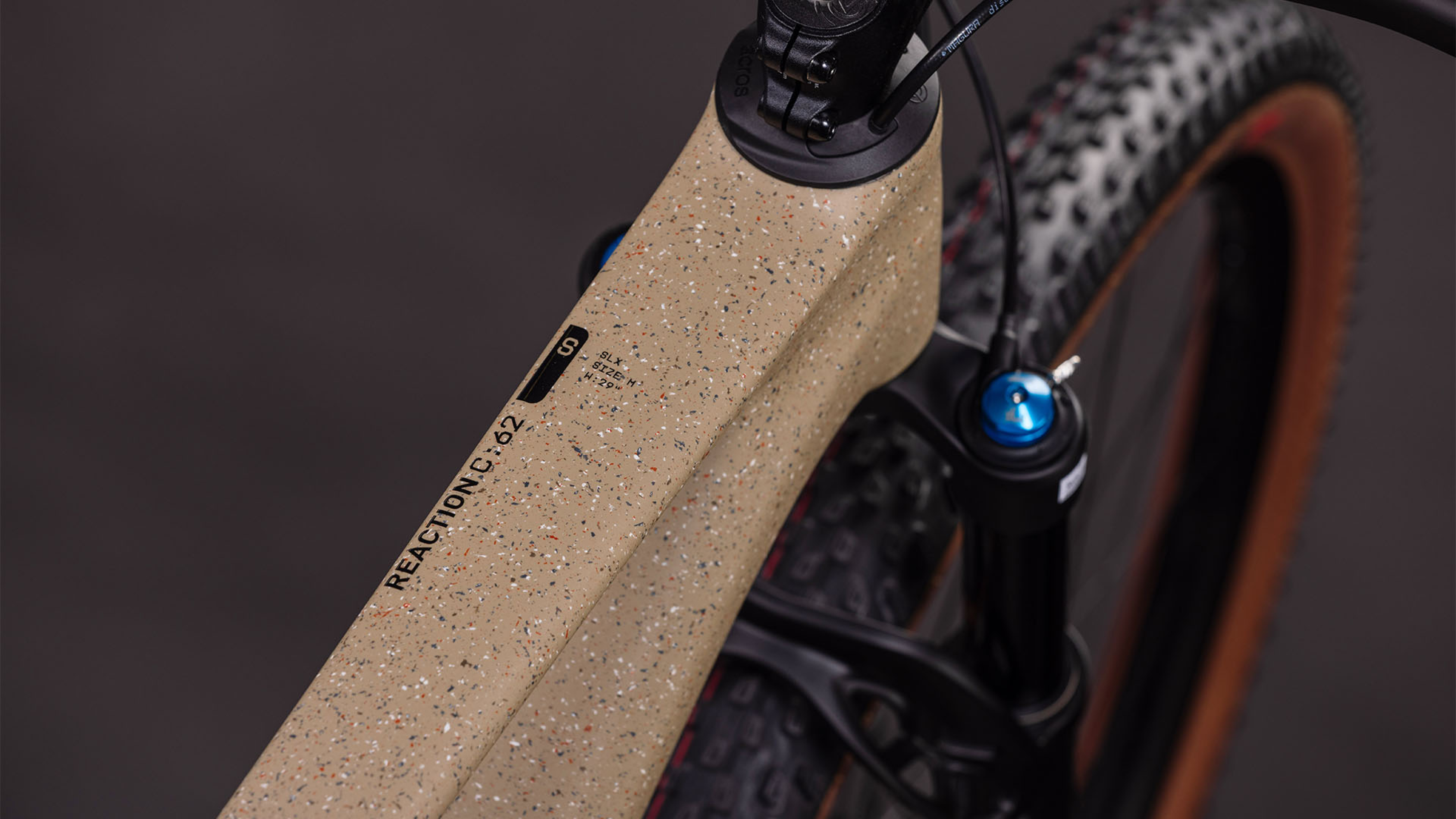 Cube Reaction C:62 SLX mineralgrit´n´black (2026)