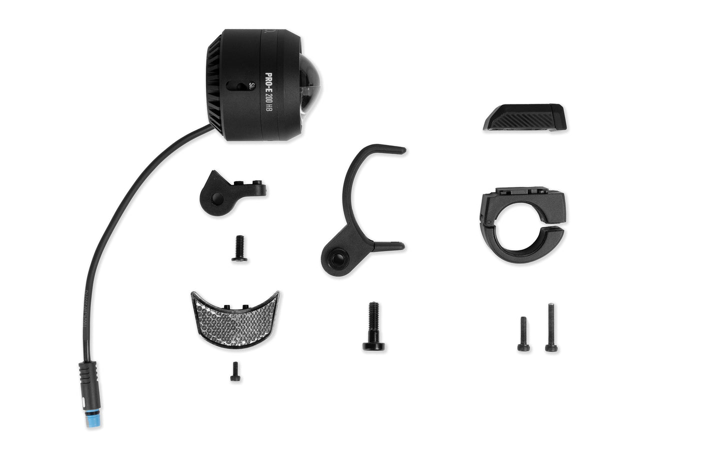 ACID E-Bike koplamp PRO-E 200 Grootlicht X-Connect zwart
