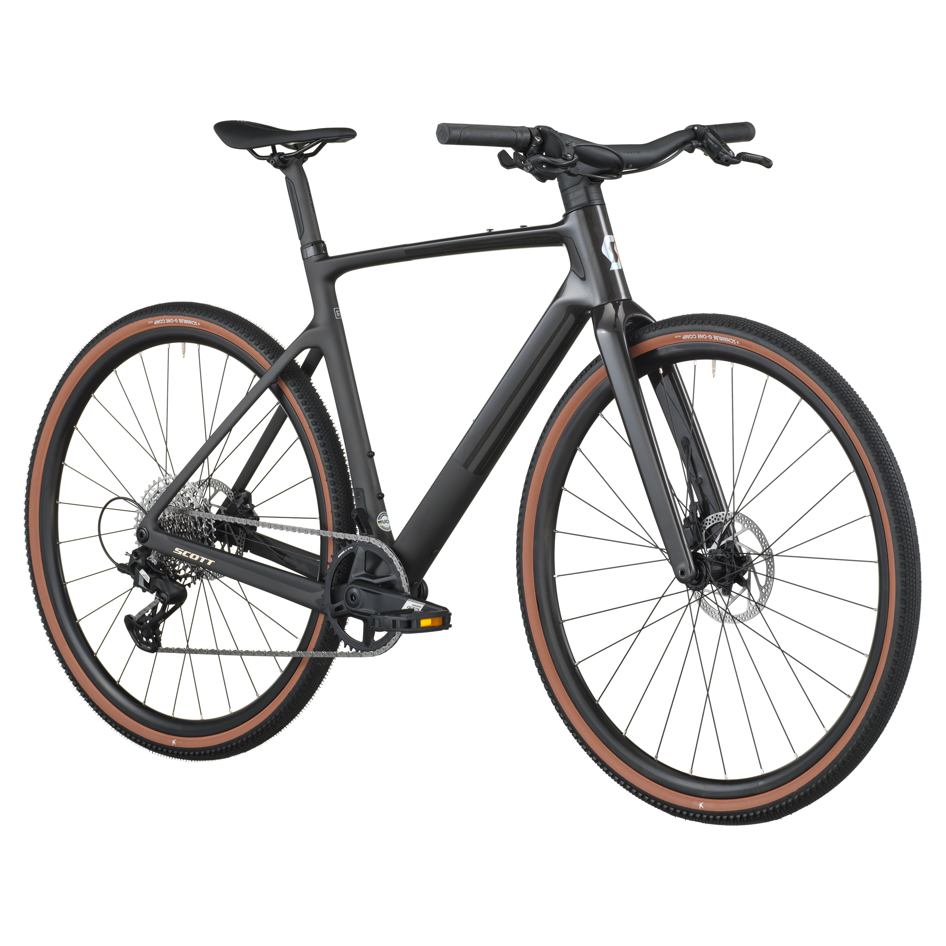 Scott Metrix 10 carbon zwart