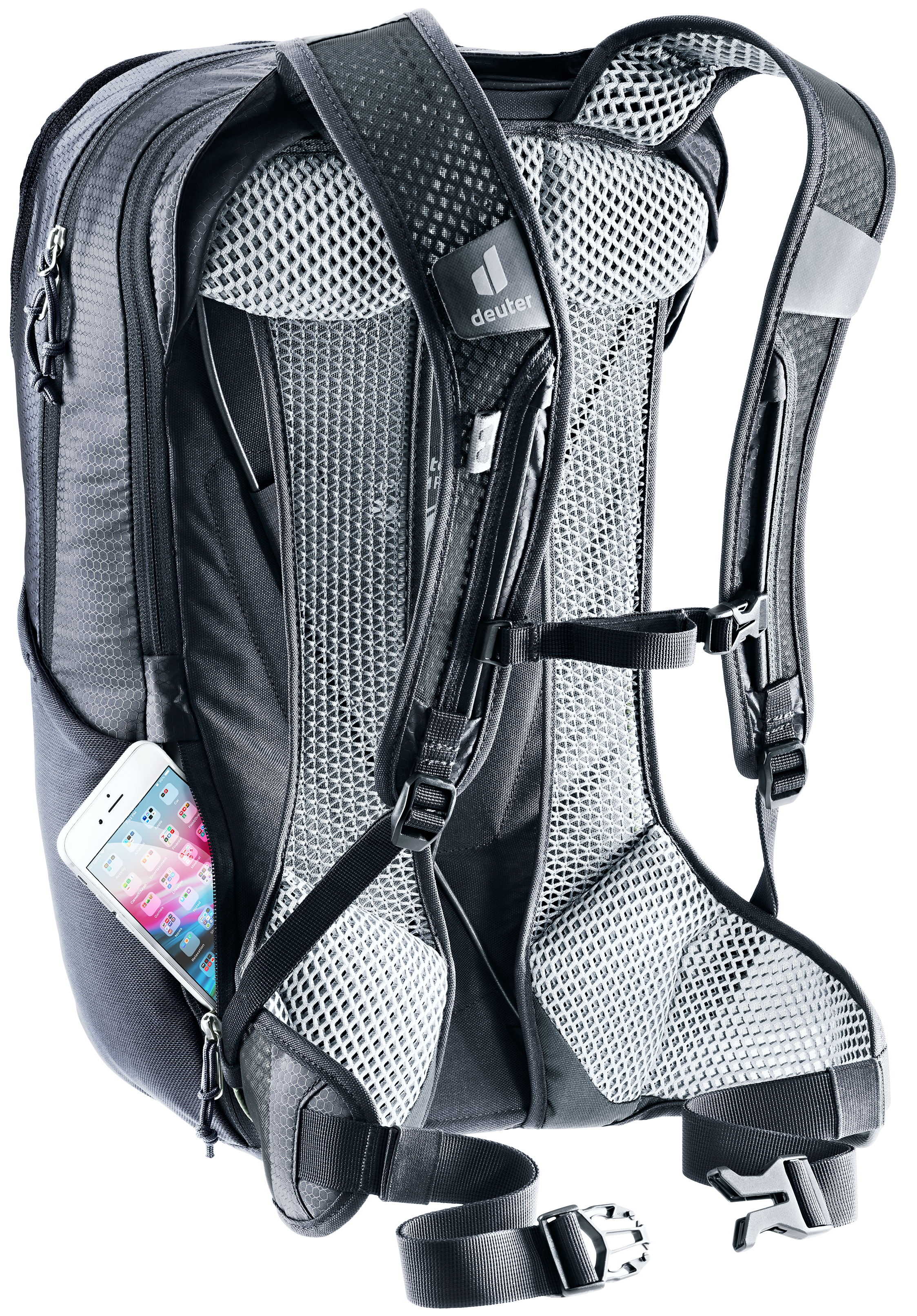 deuter Race Air 14+3 rugzak zwart