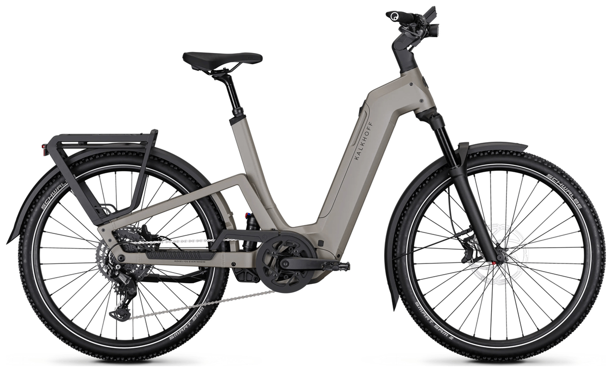 Kalkhoff ENTICE 7+ MOVE 800 Wh Wave 800 maansteengrijsmat
